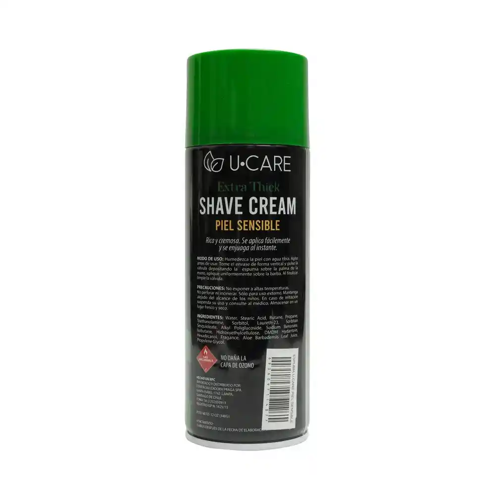 U.Care Espuma de Afeitar Sensitive