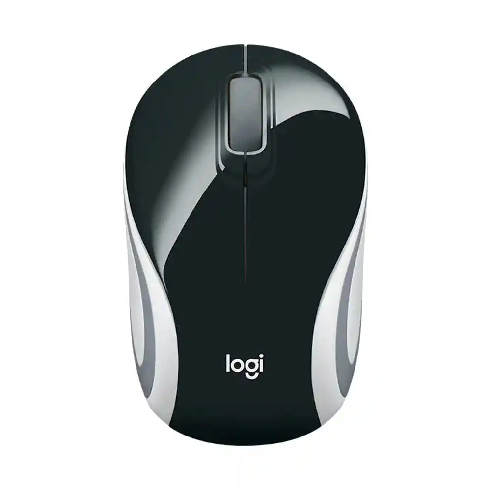 Logitech Mouse M187 Wireless Black