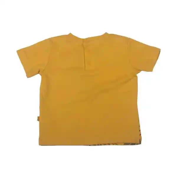 Polera Bebe Niño Amarillo Pillin 4 a