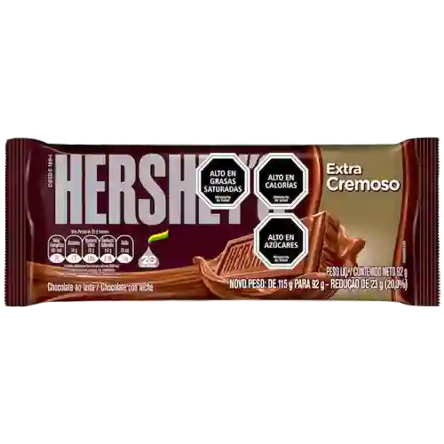 Hersheys Barra Extra Crema