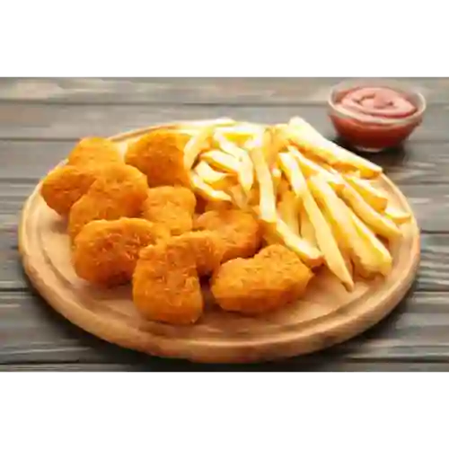 Nuggets con Papas