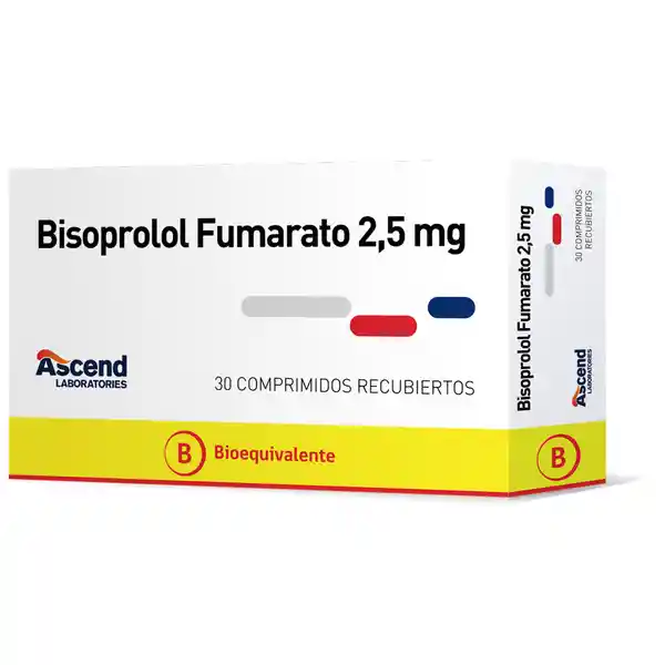 Bisoprolol Fumarato (2.5 mg)