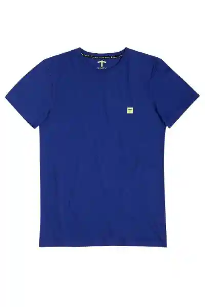 Camiseta Back Print Hudson Blue Talla XL Nimtu