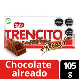 Nestlé Barra de Chocolate con Leche Aireado Trencito 