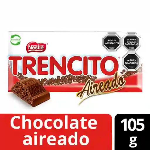 Nestlé Barra de Chocolate con Leche Aireado Trencito 