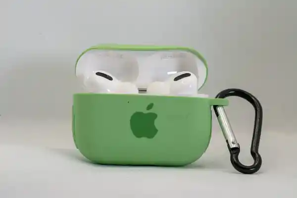 Funda Silicona Para AirPods Pro Verde