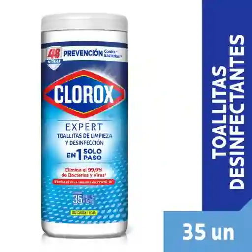 Clorox Toallita Desinfectante Expert