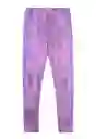 Leggins Junior Cosmic 385 Niña Morado Talla 10 Años Ficcus