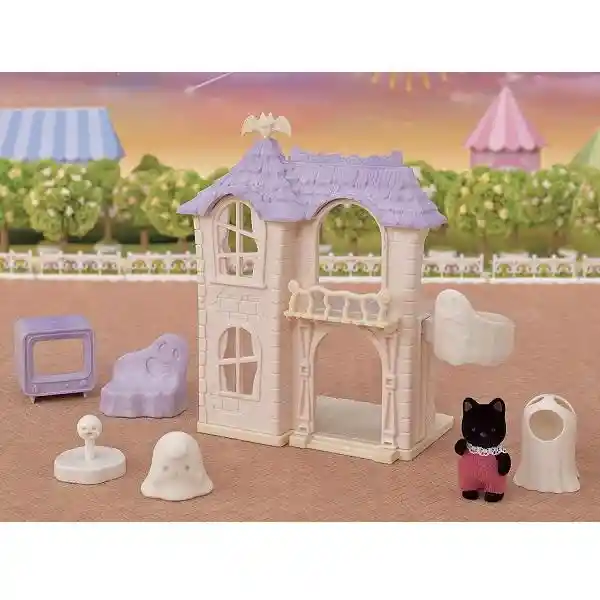 Sylvanian Families Juguete Casa Encantada Del Fantasma