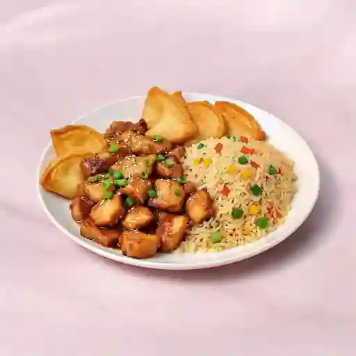 Rappi lunch d: pollo mongoliano