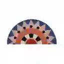 Limpiapiés de Fibra Semicírculo 68 x 35 cm Casaideas