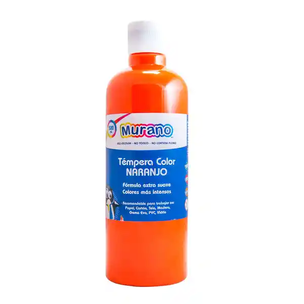 Murano Témpera Naranja