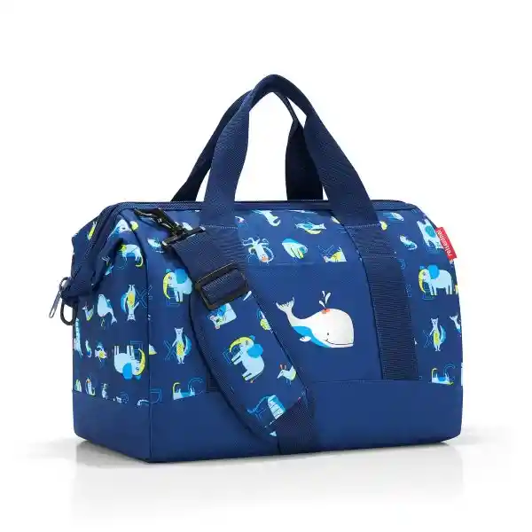 Bolso de Viaje Allrounder Abc Friends Blue M Reisenthel