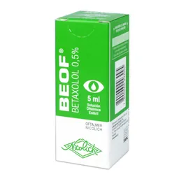 Beof Betaxolol (0.5 %) Solucion Oftalmica