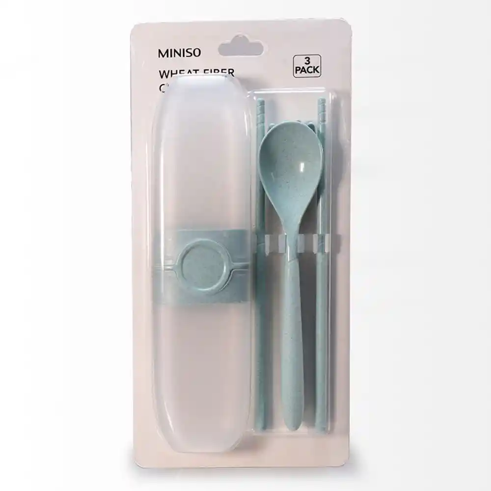 Miniso Set De Cubiertos Con Estuche