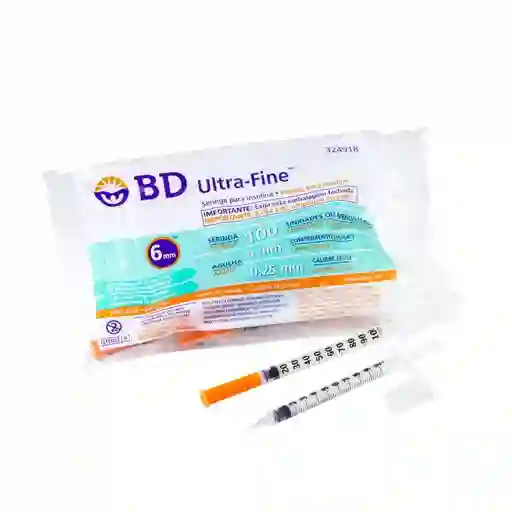 Bd Ultra-Fine Jeringa para Insulina