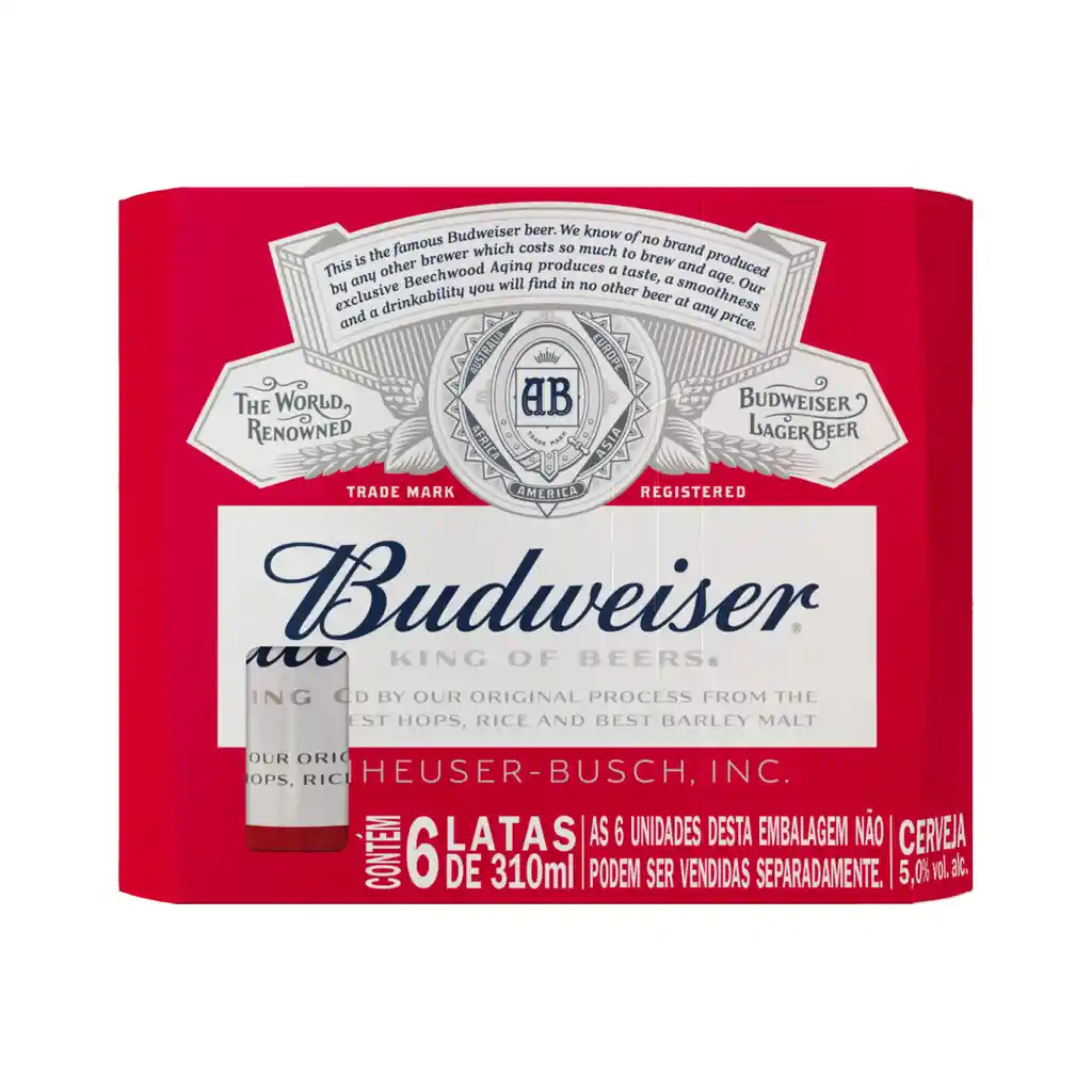 Budweiser Sick Packlata Grande 740 Cc