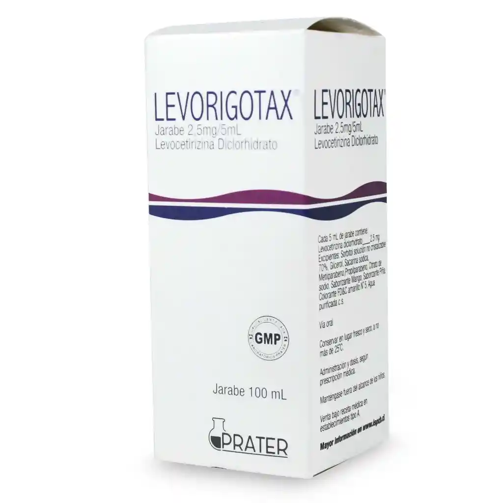 Levorigotax Jarabe (2.5 mg/5 mL)