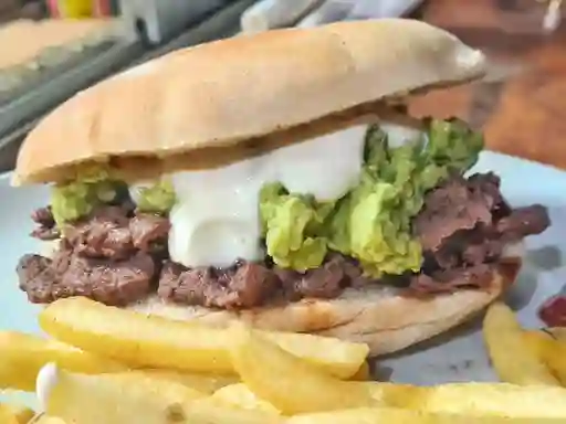 Churrasco Palta Mayo Papas Fritas