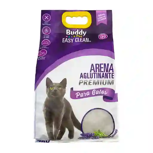 Buddy Pet Arena para Gatos Aglutinante Prémium Lavanda