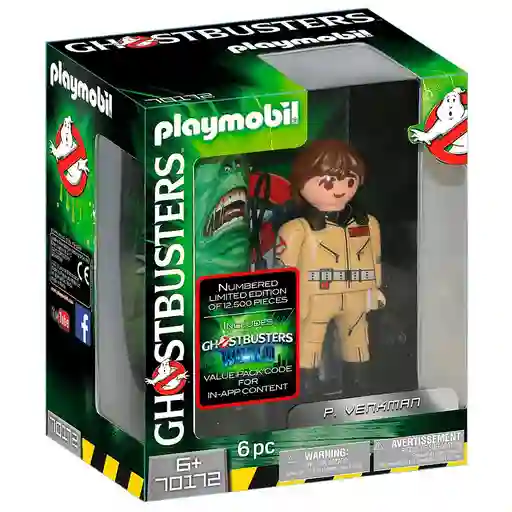 Playmobil Figura Coleccionable Ghostbusters P. Venkman