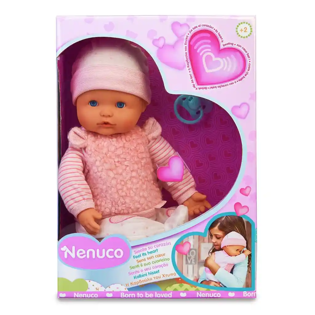 Nenuco Muñeca Bebé Latidos de Corazón 42 cm