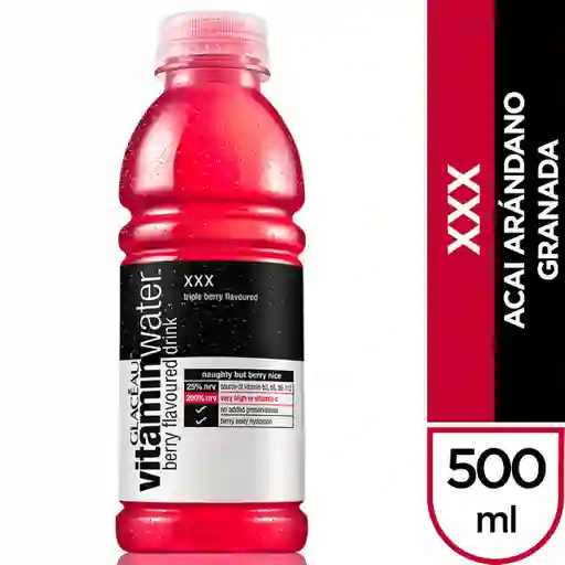 Vitamin Water Agua Vitamizada Sabor Acai Arándanos y Granada