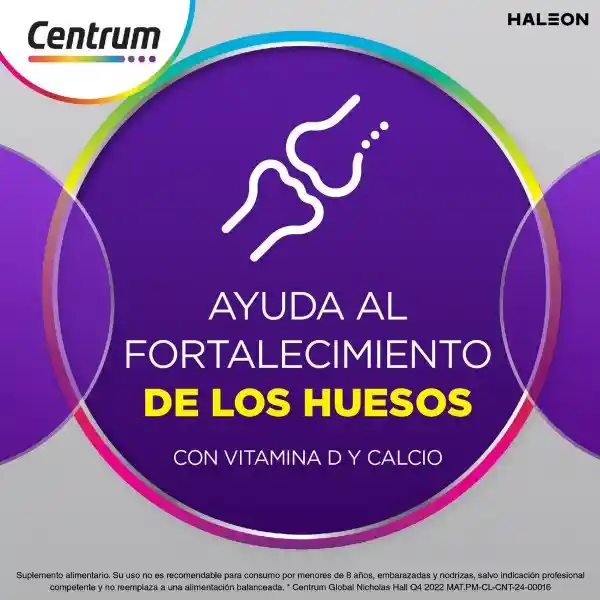 Centrum Multivitamínico Silver Mujer Multimineral