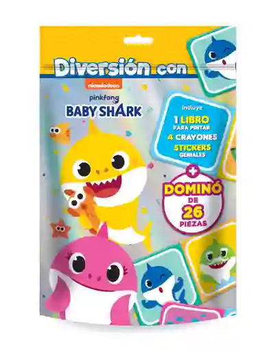 Nickelodeon Dominó Diversión Con Licencias Baby Shark