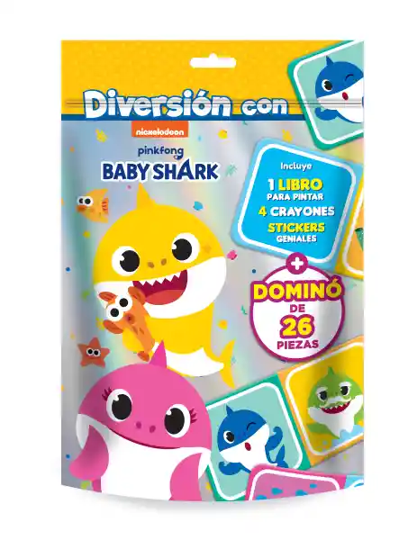 Nickelodeon Dominó Diversión Con Licencias Baby Shark