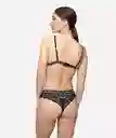 Lounge Bralette Dreamy Triángulo Encaje Negro S