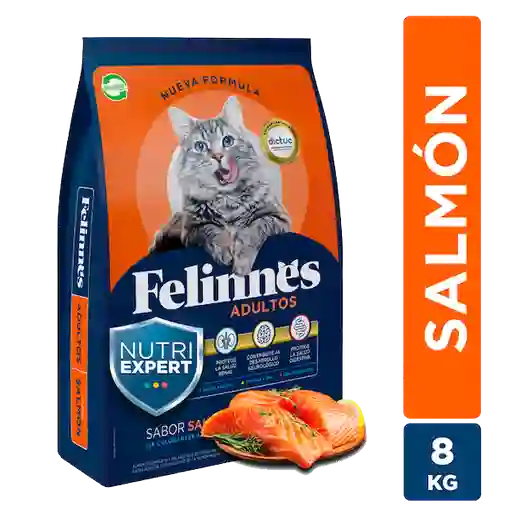 Alimento Gato Adulto Salmon Premium Felinnes