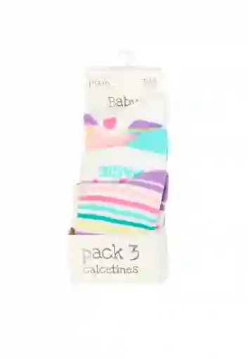 Pack de Calcetines Bebé Niña Colores Talla 20/22 - 633