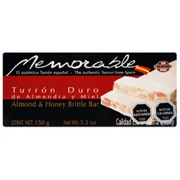 Turrón Duro Memorable