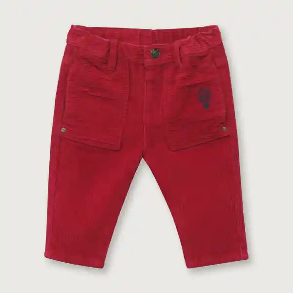 Pantalón de Niño Magia Rojo Talla 12 M Opaline