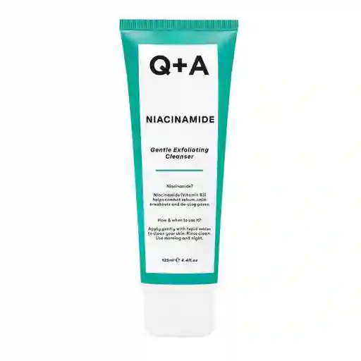 Q+A Limpiador Exfoliante Suave Niacinamida