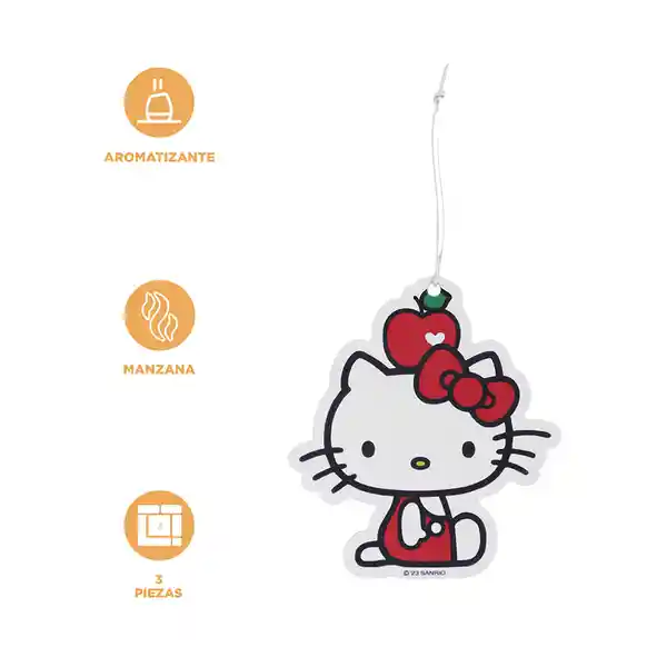 Set Aromatizante de Papel Colgante Sanrio Hello Kitty Miniso