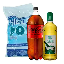Combo Alto Del Carmen Especial & Coke 3 L