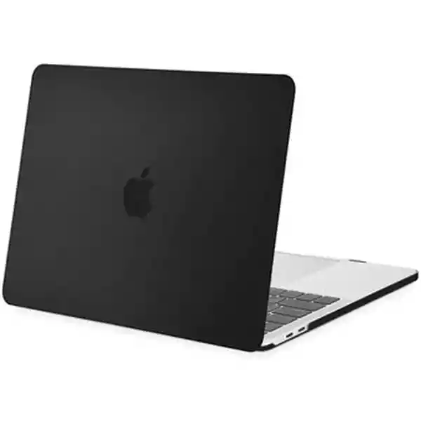 Funda Silicona Dura MacBook New Pro Negro 13.3 ''