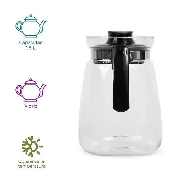 Tetera de Vidrio Soda Lime Miniso