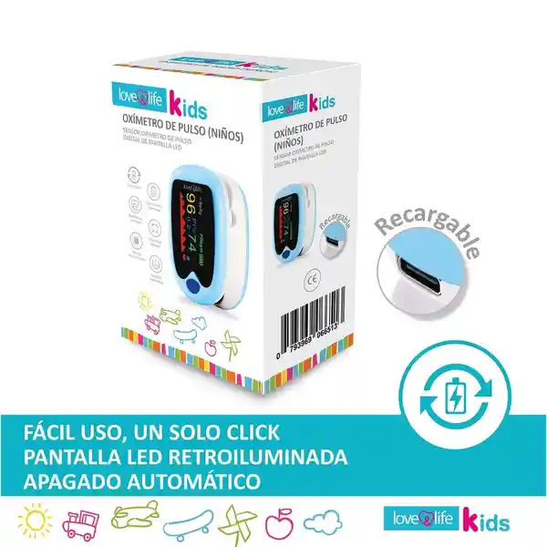 Acc. Médicos Iamproduct Oxímetro de Pulso Infantil