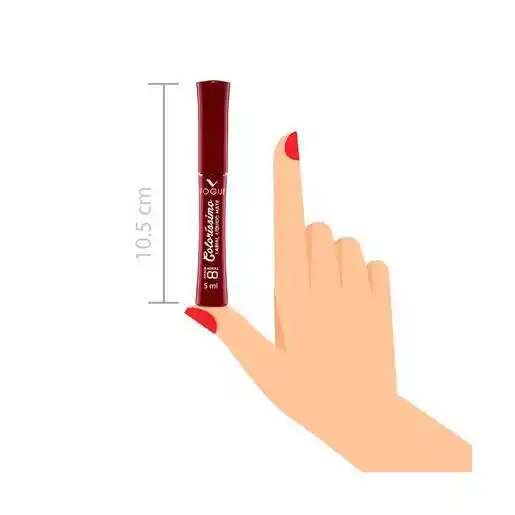 Vogue Labial Colorissimo Liquido Mate Granate