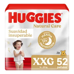 Huggies Pañal Natural Care XXG