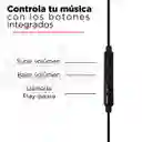 Miniso Audífonos de Cable Negro Mod Hf 230