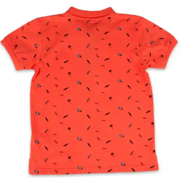 Polera Niño Coral Pillín Talla 10 A