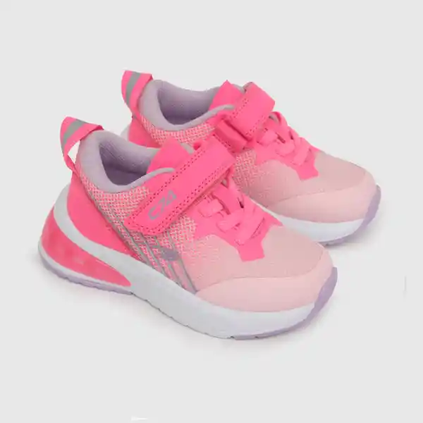 Zapatillas Deportiva de Niña Fucsia Talla 21 Colloky