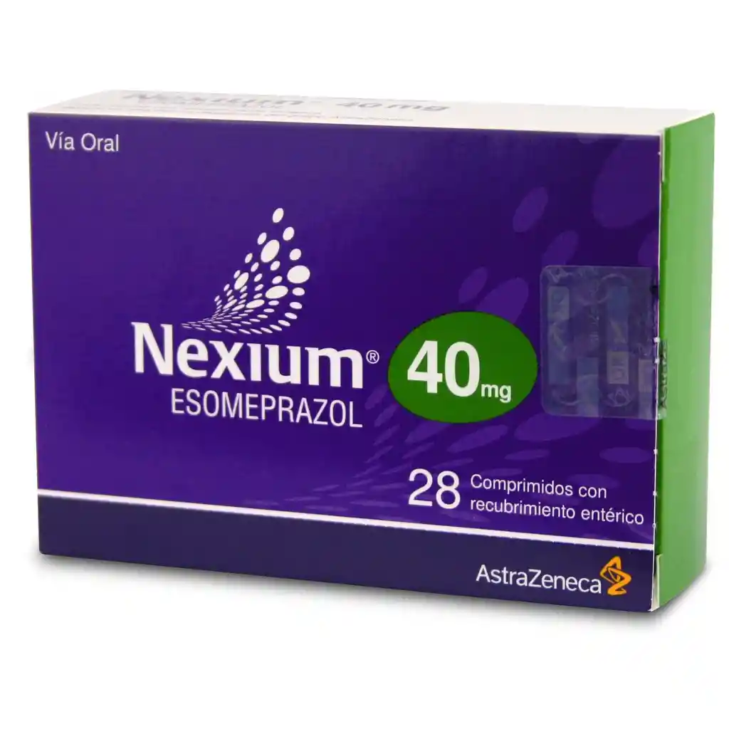 Nexium Antiácido en Comprimidos con Recubrimiento Entérico