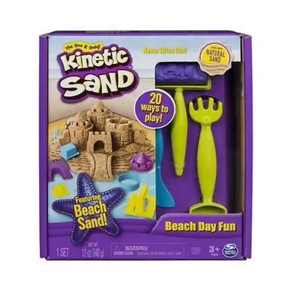 Kinetic Sand Juego Set Día de Playa