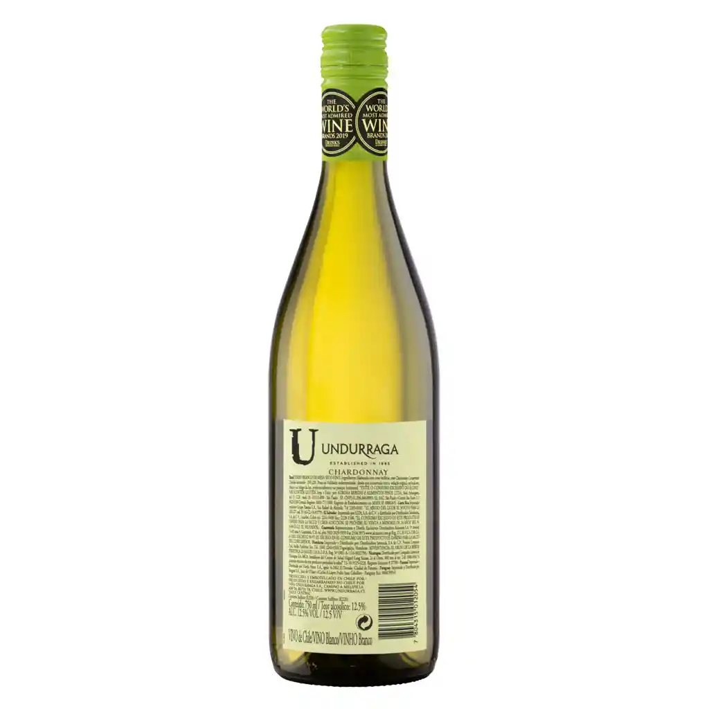 Undurraga Vino Chardonnay 700Cc