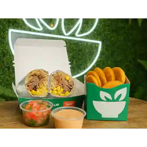 Wrap Chilenazo + Sopaipillas